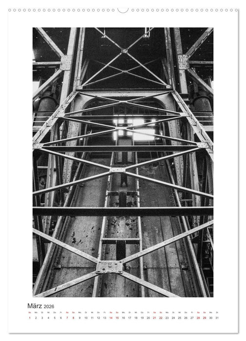 Stille Orte - Industriekultur (CALVENDO Premium Wandkalender 2026)