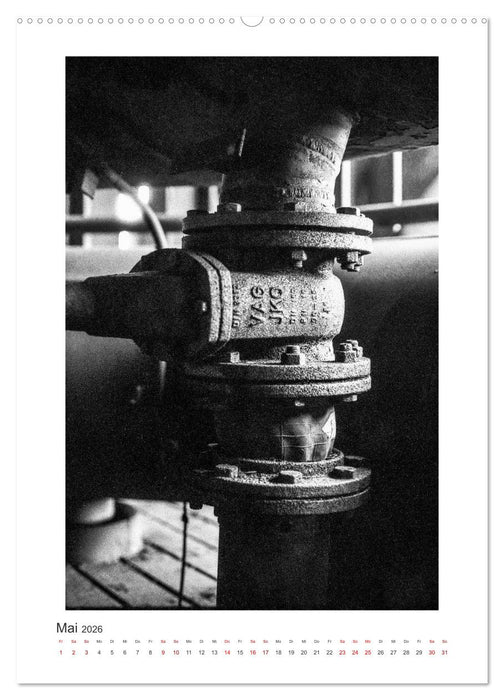 Stille Orte - Industriekultur (CALVENDO Premium Wandkalender 2026)