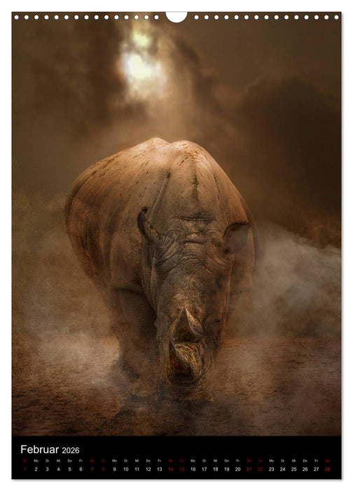 Portraits of Animals (CALVENDO Wandkalender 2026)