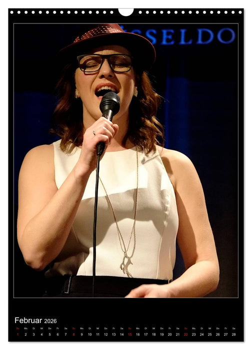Jazzladys in der alten Schmiede (CALVENDO Wandkalender 2026)