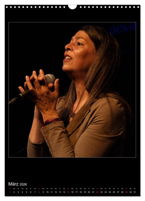 Jazzladys in der alten Schmiede (CALVENDO Wandkalender 2026)