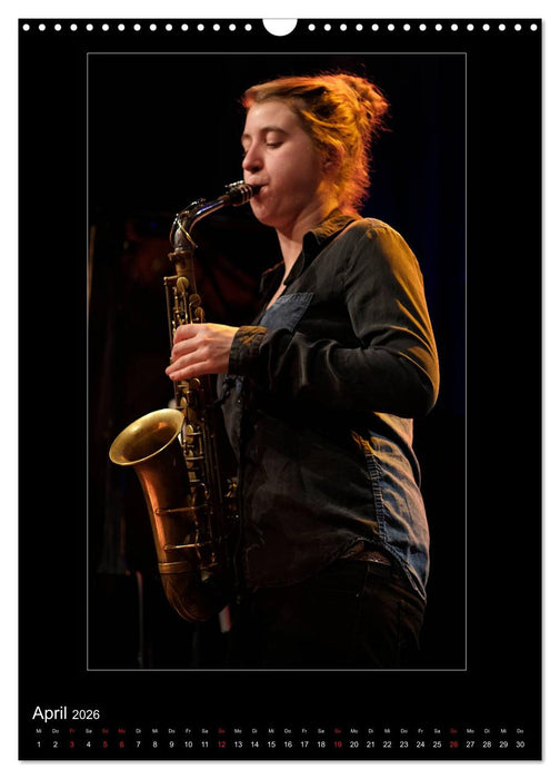 Jazzladys in der alten Schmiede (CALVENDO Wandkalender 2026)