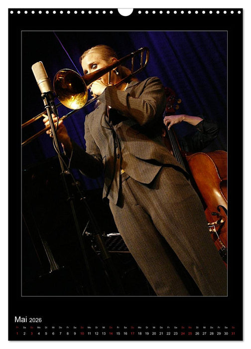 Jazzladys in der alten Schmiede (CALVENDO Wandkalender 2026)