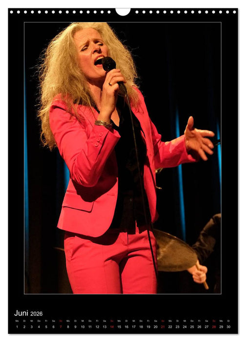 Jazzladys in der alten Schmiede (CALVENDO Wandkalender 2026)