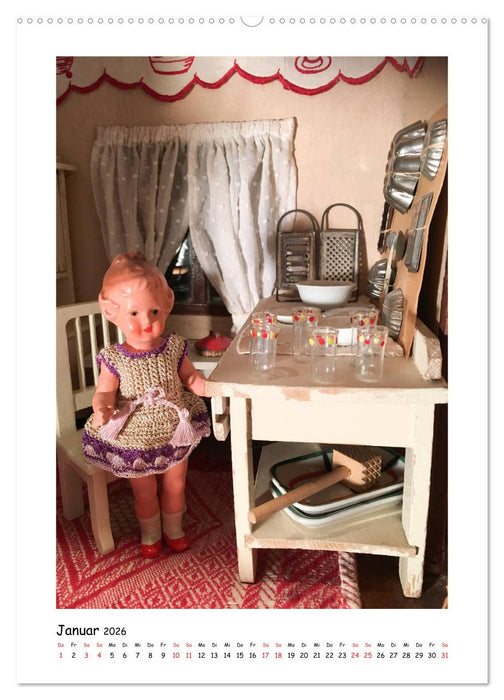 Alte Puppenzimmer (CALVENDO Wandkalender 2026)