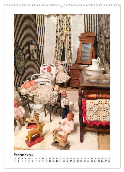 Alte Puppenzimmer (CALVENDO Wandkalender 2026)