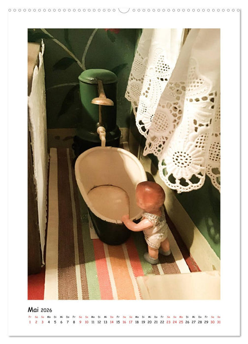 Alte Puppenzimmer (CALVENDO Wandkalender 2026)