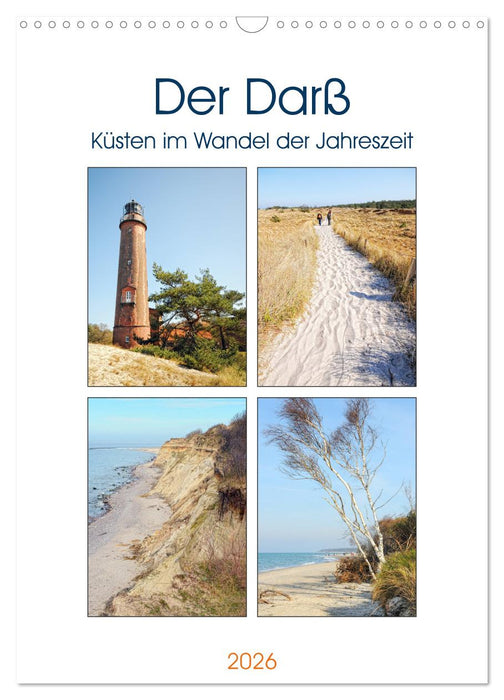 Der Darß - Küsten im Wandel der Jahreszeit (CALVENDO Wandkalender 2026)
