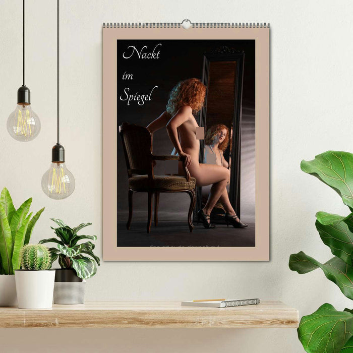 Nackt im Spiegel (CALVENDO Wandkalender 2026)