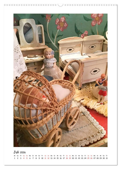 Alte Puppenzimmer (CALVENDO Premium Wandkalender 2026)