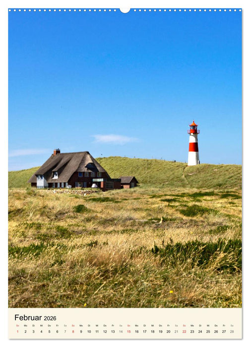 INSEL SYLT, Berauschende Natürlichkeit (CALVENDO Premium Wandkalender 2026)