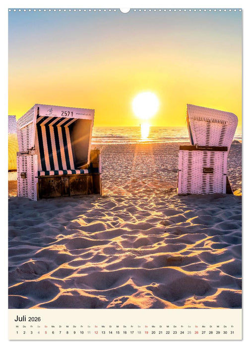 INSEL SYLT, Berauschende Natürlichkeit (CALVENDO Premium Wandkalender 2026)