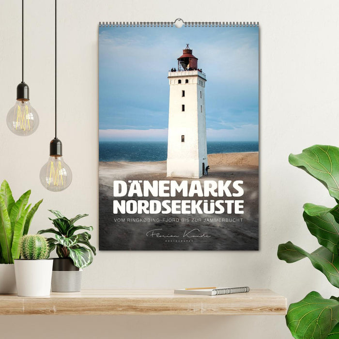 Dänemarks Nordseeküste - Vom Ringkøbing-Fjord bis zur Jammerbucht (CALVENDO Wandkalender 2026)