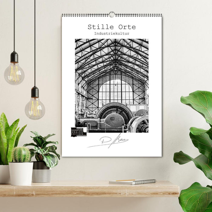 Stille Orte - Industriekultur (CALVENDO Wandkalender 2026)