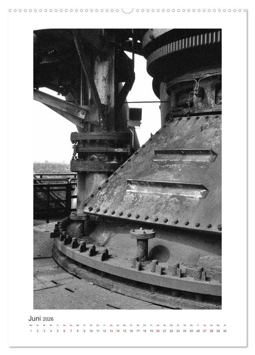 Stille Orte - Industriekultur (CALVENDO Wandkalender 2026)
