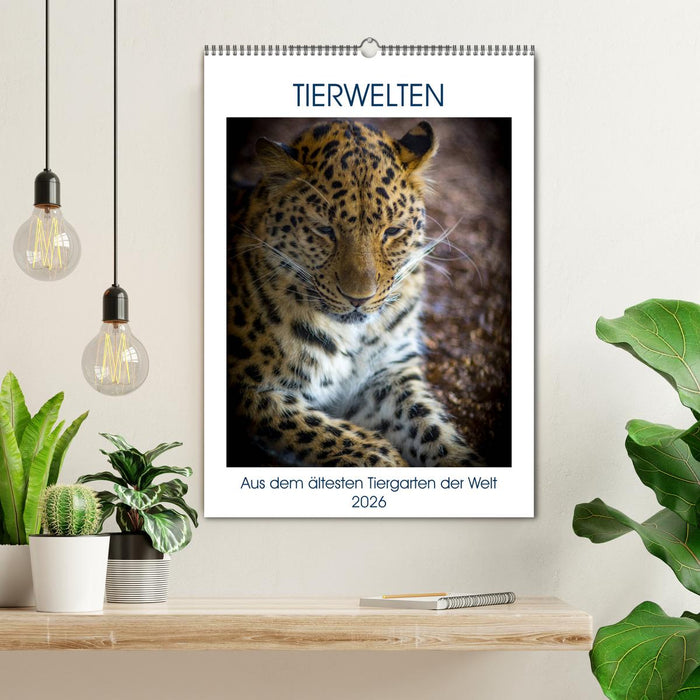 Tierwelten - aus dem ältesten Tiergarten der Welt (CALVENDO Wandkalender 2026)