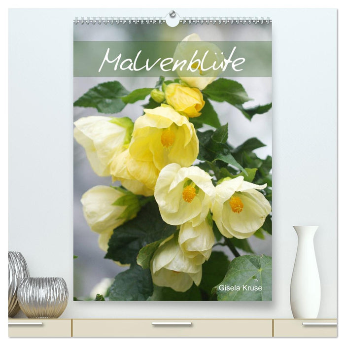 Malvenblüte (CALVENDO Premium Wandkalender 2026)