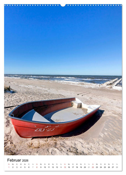 Halbinsel Darss, Portrait der Küstengemeinden (CALVENDO Premium Wandkalender 2026)