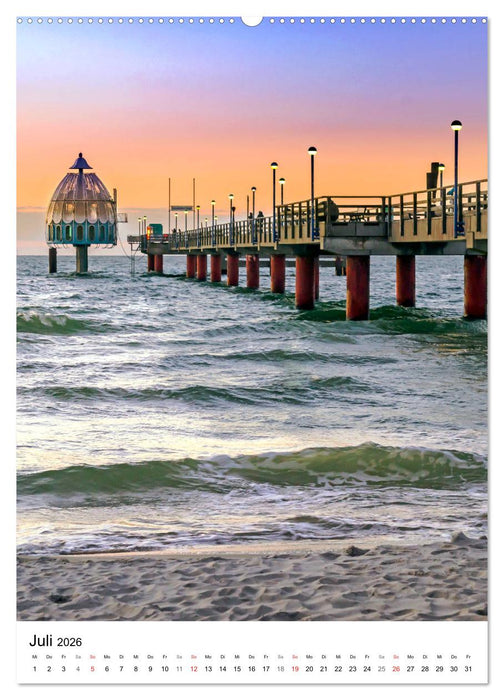 Halbinsel Darss, Portrait der Küstengemeinden (CALVENDO Premium Wandkalender 2026)