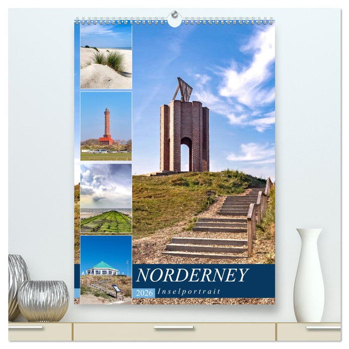 Norderney Inselportrait (CALVENDO Premium Wandkalender 2026)