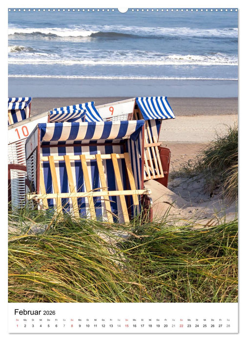 Norderney Inselportrait (CALVENDO Premium Wandkalender 2026)