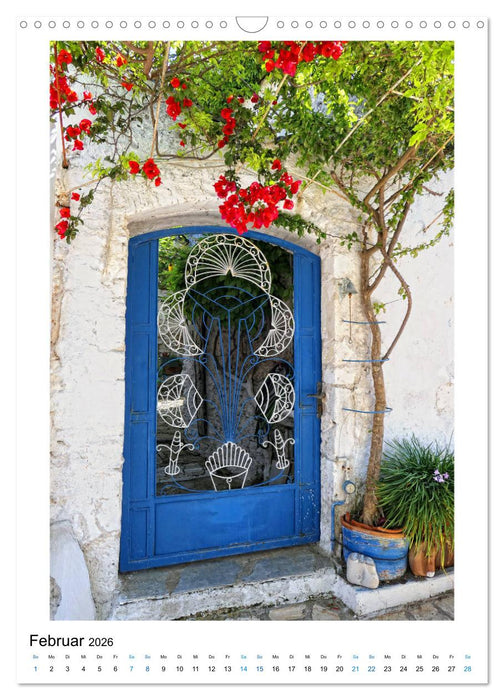 Korfu - Paradiesische Insel in der Adria (CALVENDO Wandkalender 2026)