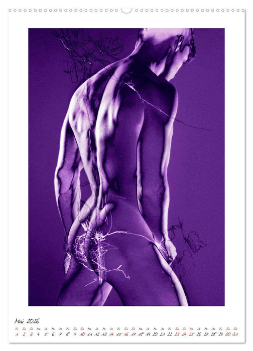 Aktfloral (CALVENDO Premium Wandkalender 2026)