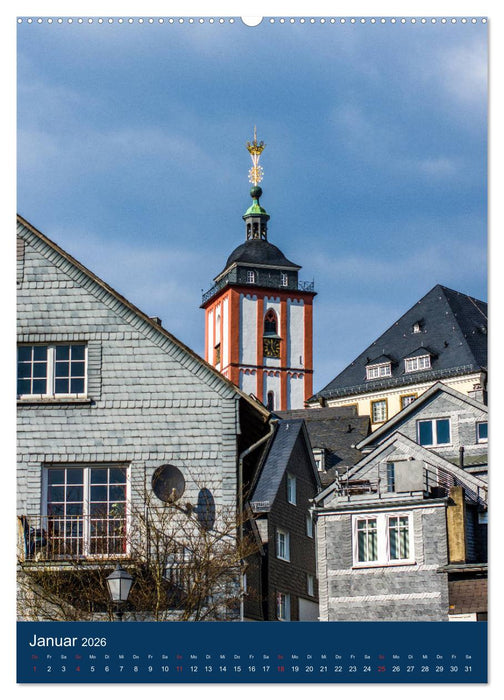 Siegener Stadtansichten (CALVENDO Premium Wandkalender 2026)