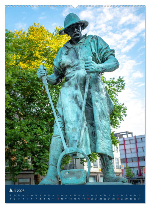 Siegener Stadtansichten (CALVENDO Premium Wandkalender 2026)