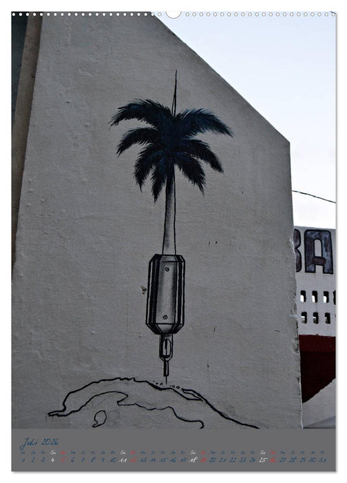 CUBAN GRAFITTI (CALVENDO Premium Wandkalender 2026)