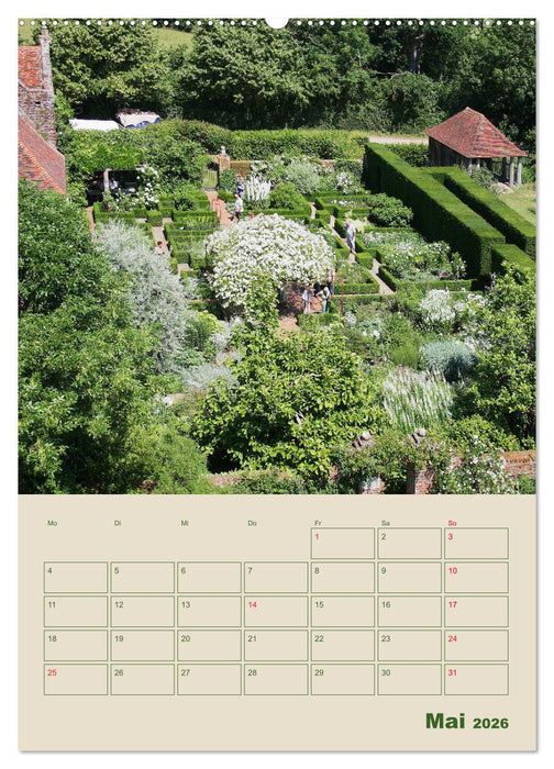 Schlösser und Gärten in England (CALVENDO Premium Wandkalender 2026)