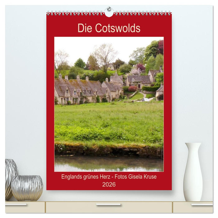 Die Cotswolds Englands grünes Herz (CALVENDO Premium Wandkalender 2026)
