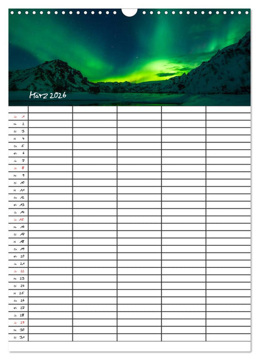 Dein Berge Kalender (CALVENDO Wandkalender 2026)