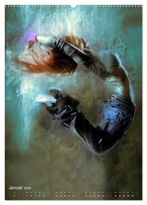 Streetdance - Dynamik pur (CALVENDO Premium Wandkalender 2026)