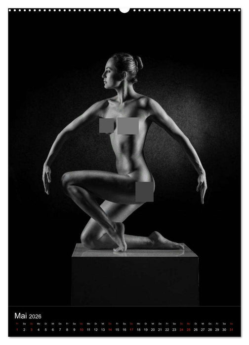 BODY SCULPTURE (CALVENDO Premium Wandkalender 2026)
