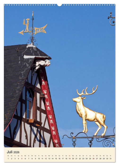 AHRWEILER - ALTSTADTIMPRESSIONEN (CALVENDO Premium Wandkalender 2026)