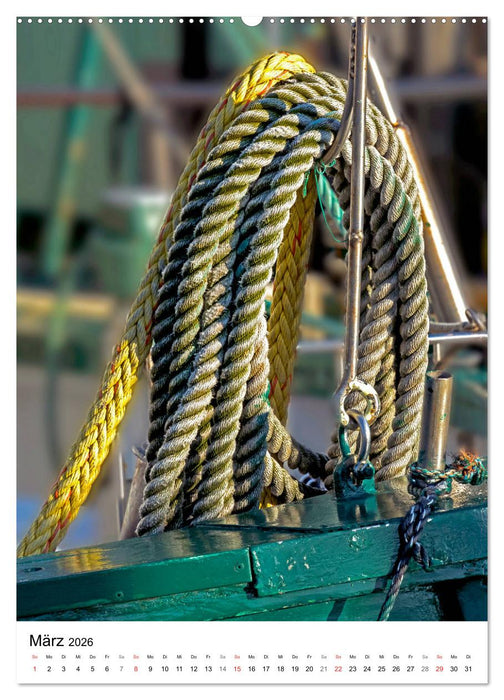 GREETSIEL Rund um den Hafen (CALVENDO Wandkalender 2026)