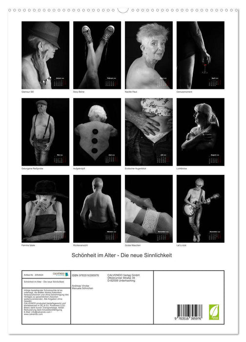 Schönheit im Alter - Die neue Sinnlichkeit (CALVENDO Premium Wandkalender 2026)