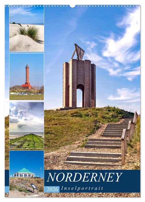 Norderney Inselportrait (CALVENDO Wandkalender 2026)