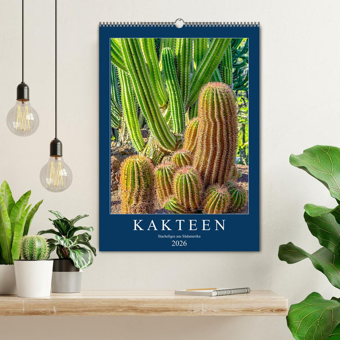 Kakteen - Stacheliges aus Südamerika (CALVENDO Wandkalender 2026)
