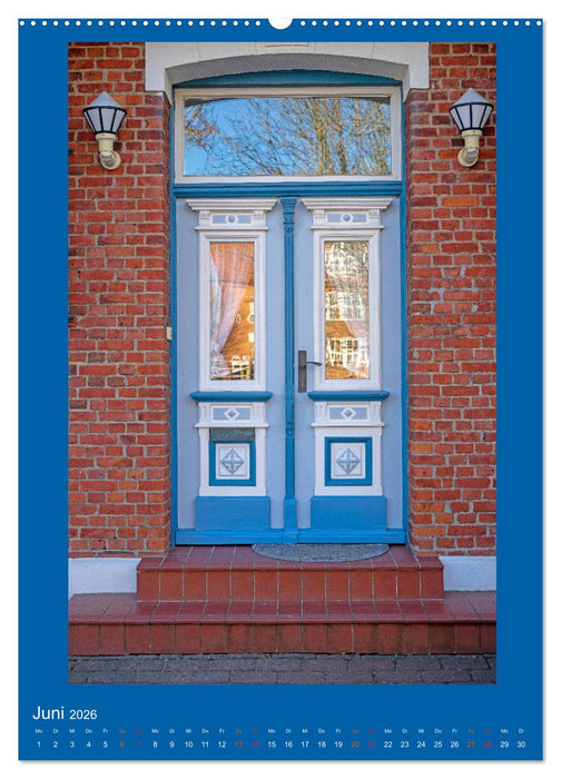 Türen auf Föhr (CALVENDO Wandkalender 2026)