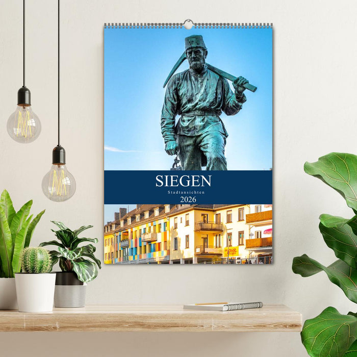 Siegener Stadtansichten (CALVENDO Wandkalender 2026)