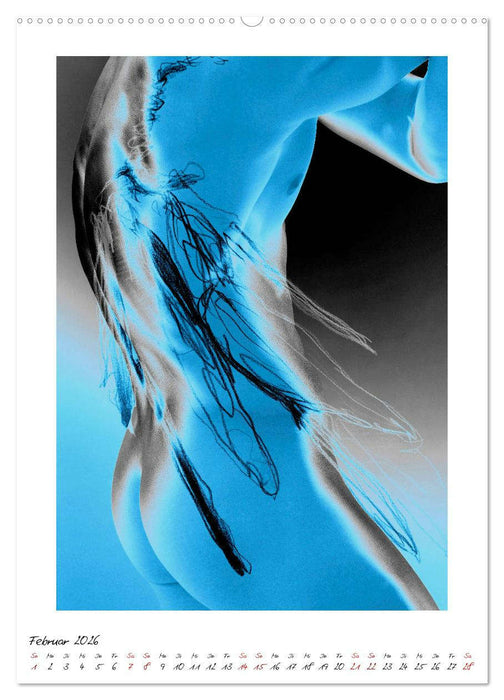 Aktfloral (CALVENDO Wandkalender 2026)