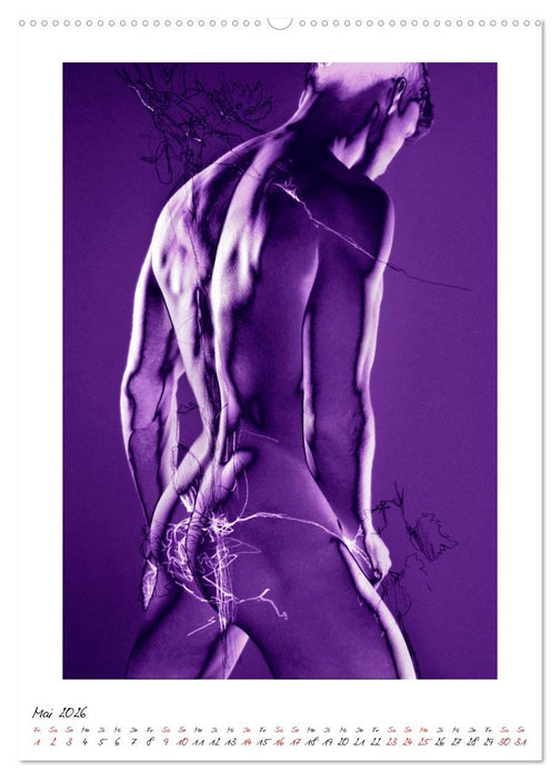 Aktfloral (CALVENDO Wandkalender 2026)