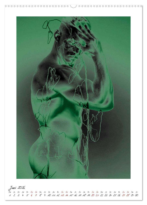 Aktfloral (CALVENDO Wandkalender 2026)