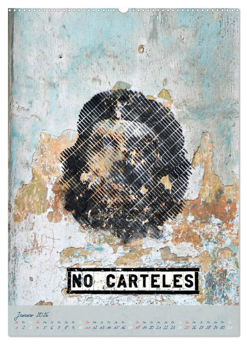 CUBAN GRAFITTI (CALVENDO Wandkalender 2026)