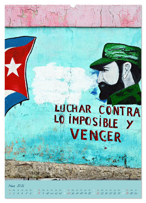 CUBAN GRAFITTI (CALVENDO Wandkalender 2026)