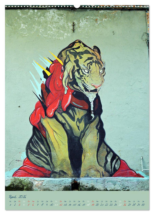 CUBAN GRAFITTI (CALVENDO Wandkalender 2026)