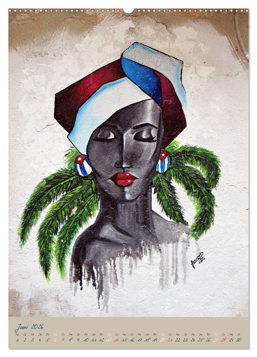CUBAN GRAFITTI (CALVENDO Wandkalender 2026)