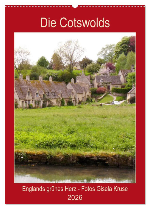 Die Cotswolds Englands grünes Herz (CALVENDO Wandkalender 2026)
